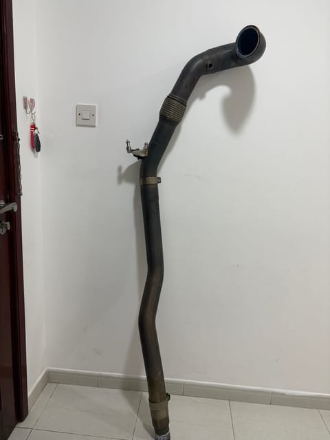 FULL RP DOWNPIPE GOLF R 