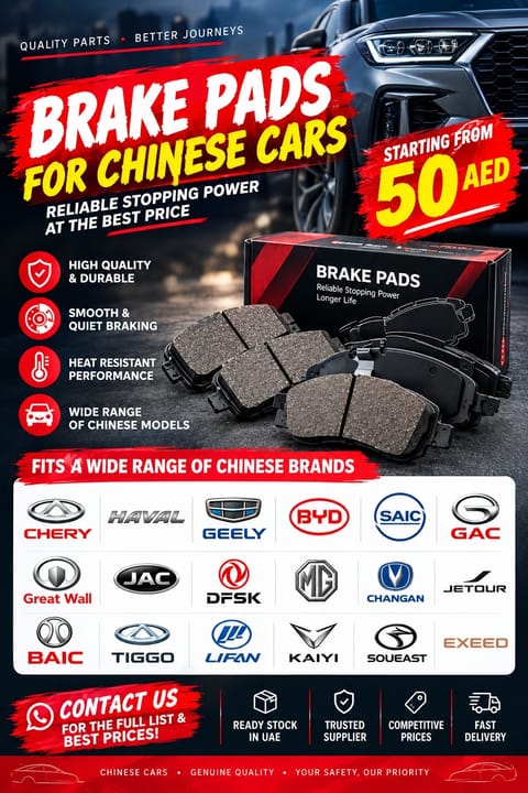 Chinese Cars Brake Pad